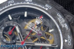 Daytona Diw 40mm N6F 1:1 Best Edition Gray Skeleton Dial Black Nylon Strap DD4801 - Image 4