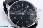 Code 11.59 SS 15210 APSF 1:1 Best Edition Black Dial on Black Leather Strap SA4302 Super Clone - Image 2