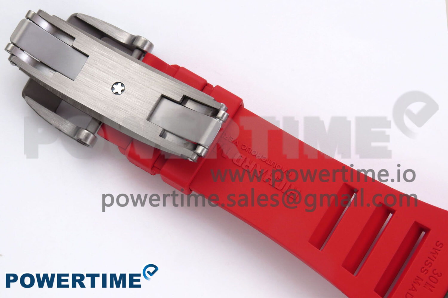 RM055 NTPT APSF 1:1 Best Edition Black Bezel Red Crown on Rubber Strap RMUL2 Super Clone - Image 10
