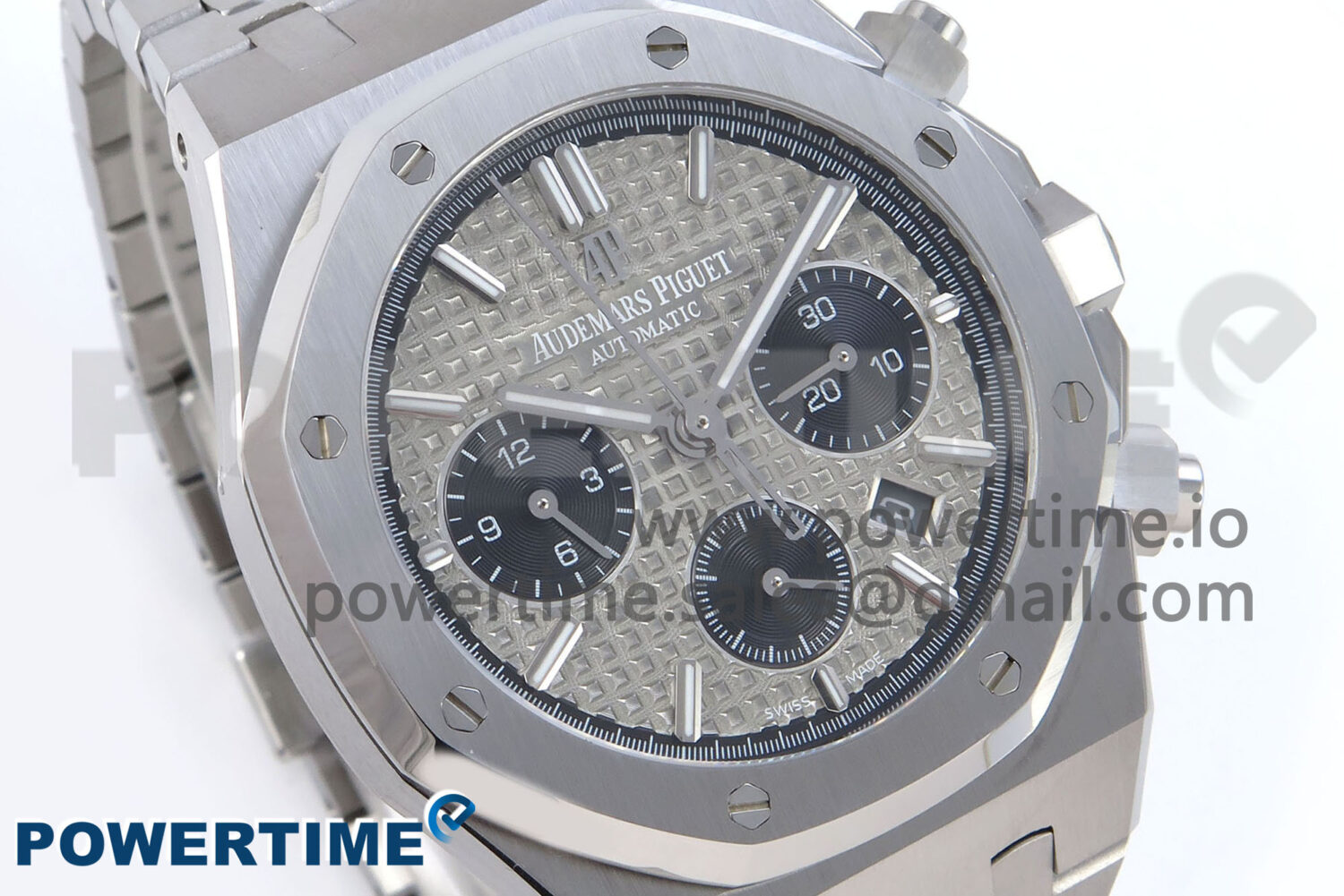 Royal Oak Chrono 26240ST SS BF Best Edition Gray/Black Dial on SS Bracelet SH7750 - Image 2