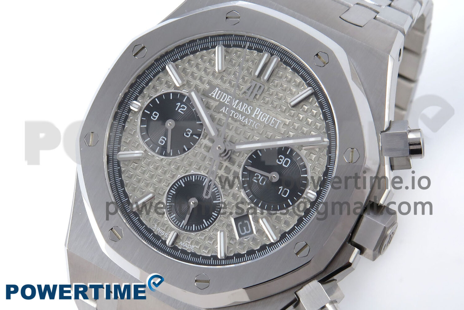 Royal Oak Chrono 26240ST SS BF Best Edition Gray/Black Dial on SS Bracelet SH7750 - Image 3