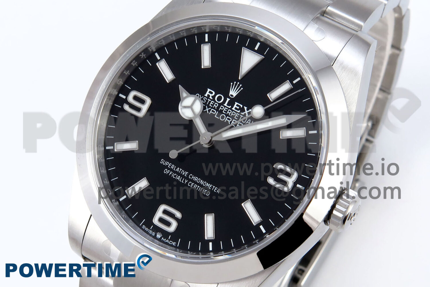 Explorer 124270 40mm 904L Steel VSF 1:1 Best Edition Black Dial on SS Bracelet VS3230 - Image 3