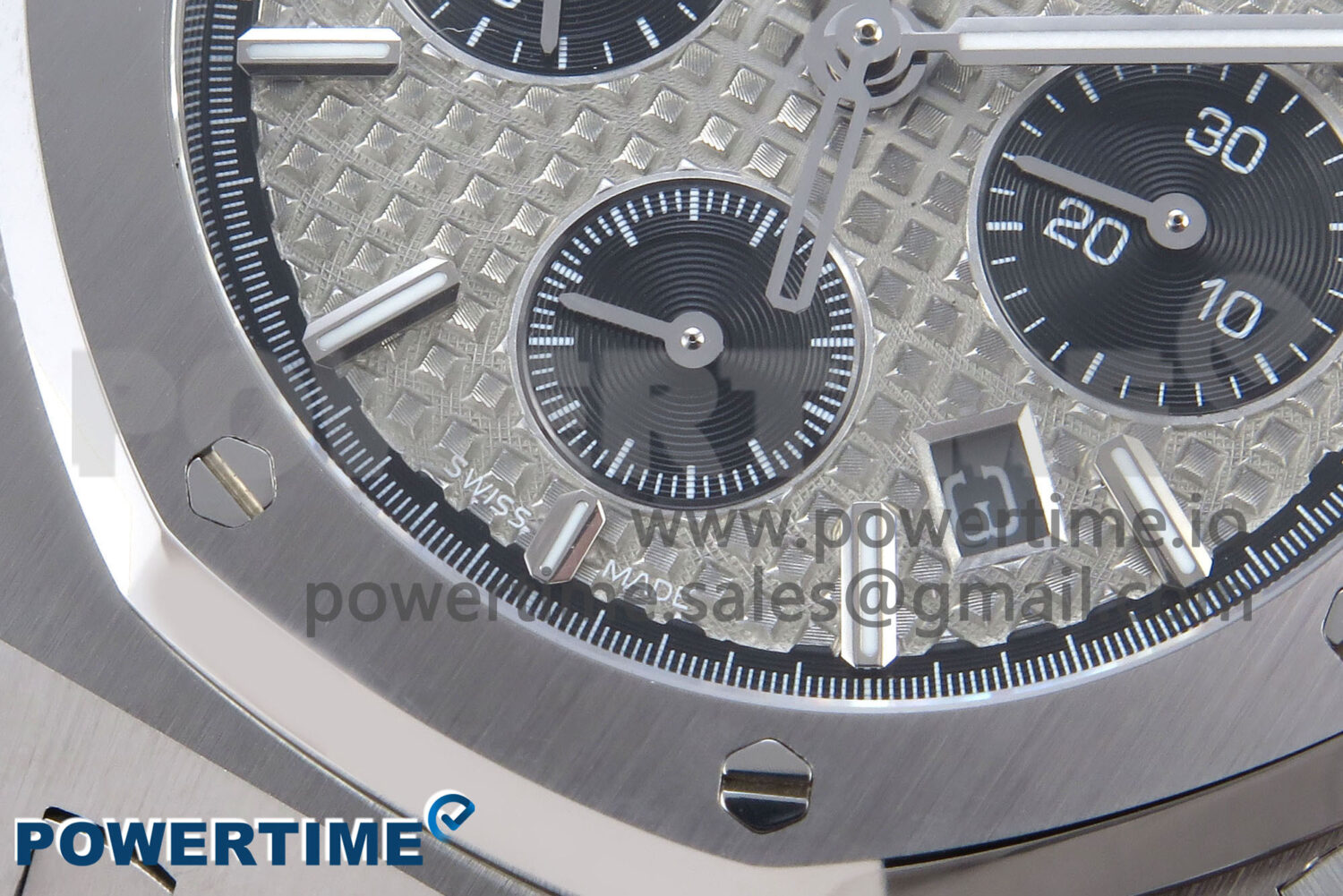 Royal Oak Chrono 26240ST SS BF Best Edition Gray/Black Dial on SS Bracelet SH7750 - Image 5