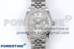DateJust 31 278384RBR ARF 1:1 Best Edition 904L Steel Silver Diamonds Dial on SS Jubilee Bracelet HZ2236