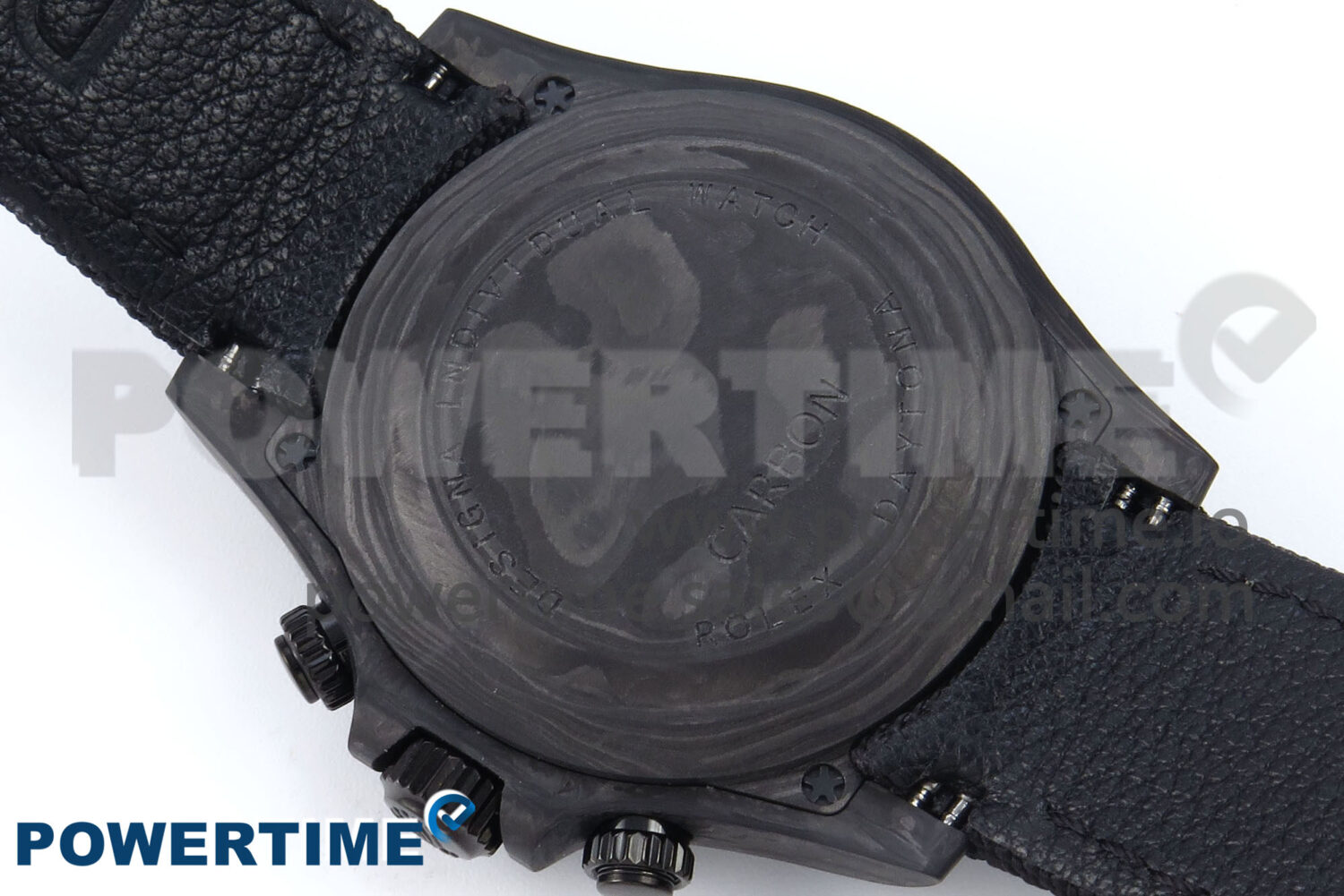 Daytona Diw 40mm N6F 1:1 Best Edition Gray Skeleton Dial Black Nylon Strap DD4801 - Image 8