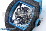 RM055 NTPT APSF 1:1 Best Edition Blue Bezel Blue Crown on Rubber Strap RMUL2 Super Clone - Image 3