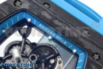 RM055 NTPT APSF 1:1 Best Edition Blue Bezel Blue Crown on Rubber Strap RMUL2 Super Clone - Image 4