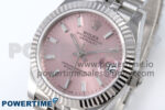 DateJust 31 278274 ARF 1:1 Best Edition 904L Steel Pink Stick Dial on SS Jubilee Bracelet HZ2236 - Image 3