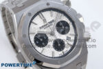 Royal Oak Chrono 26240ST SS BF Best Edition White/Black Dial on SS Bracelet SH7750 - Image 2