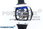 RM61-01 Yohan Blake White NTPT APSF 1:1 Best Edition on Black Rubber Strap RMUL2 Super Clone