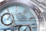 Daytona 126506 VSF 40mm SS 1:1 Best Edition Ice Blue Stick Dial on SS Bracelet SA4131 Super Clone - Image 4