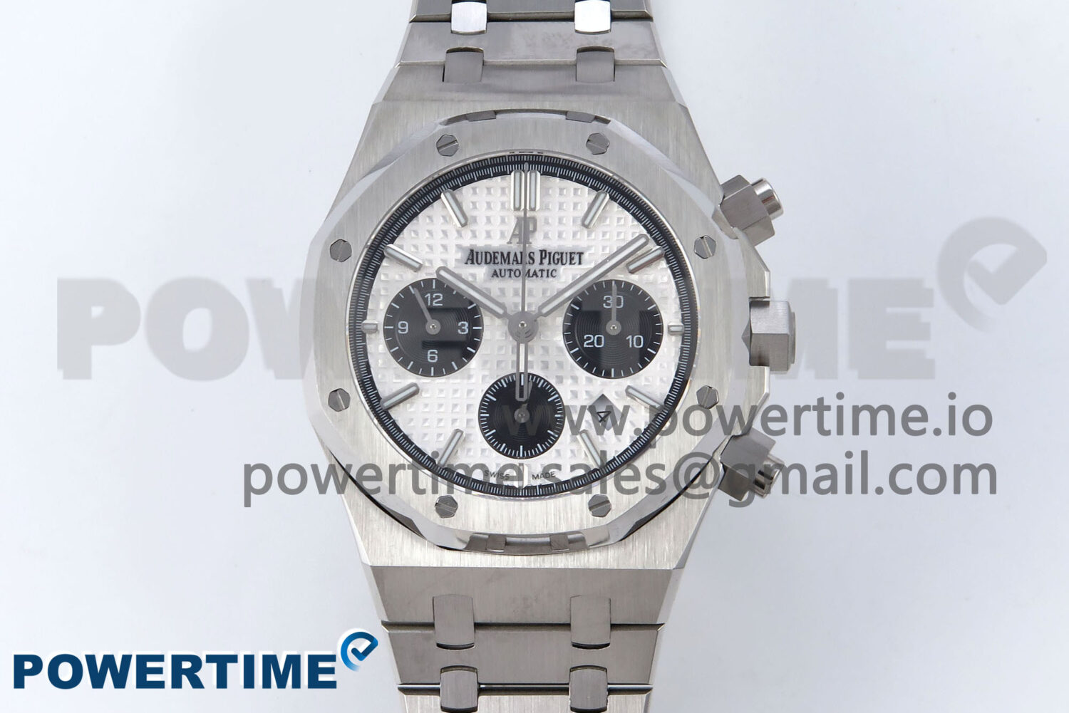 Royal Oak Chrono 26240ST SS BF Best Edition White/Black Dial on SS Bracelet SH7750 - Image 1