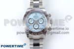 Daytona 126506 VSF 40mm SS 1:1 Best Edition Ice Blue Stick Dial on SS Bracelet SA4131 Super Clone