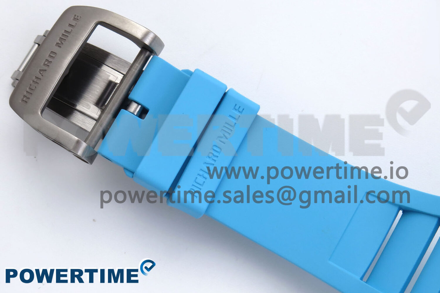 RM055 NTPT APSF 1:1 Best Edition Blue Bezel Blue Crown on Rubber Strap RMUL2 Super Clone - Image 9