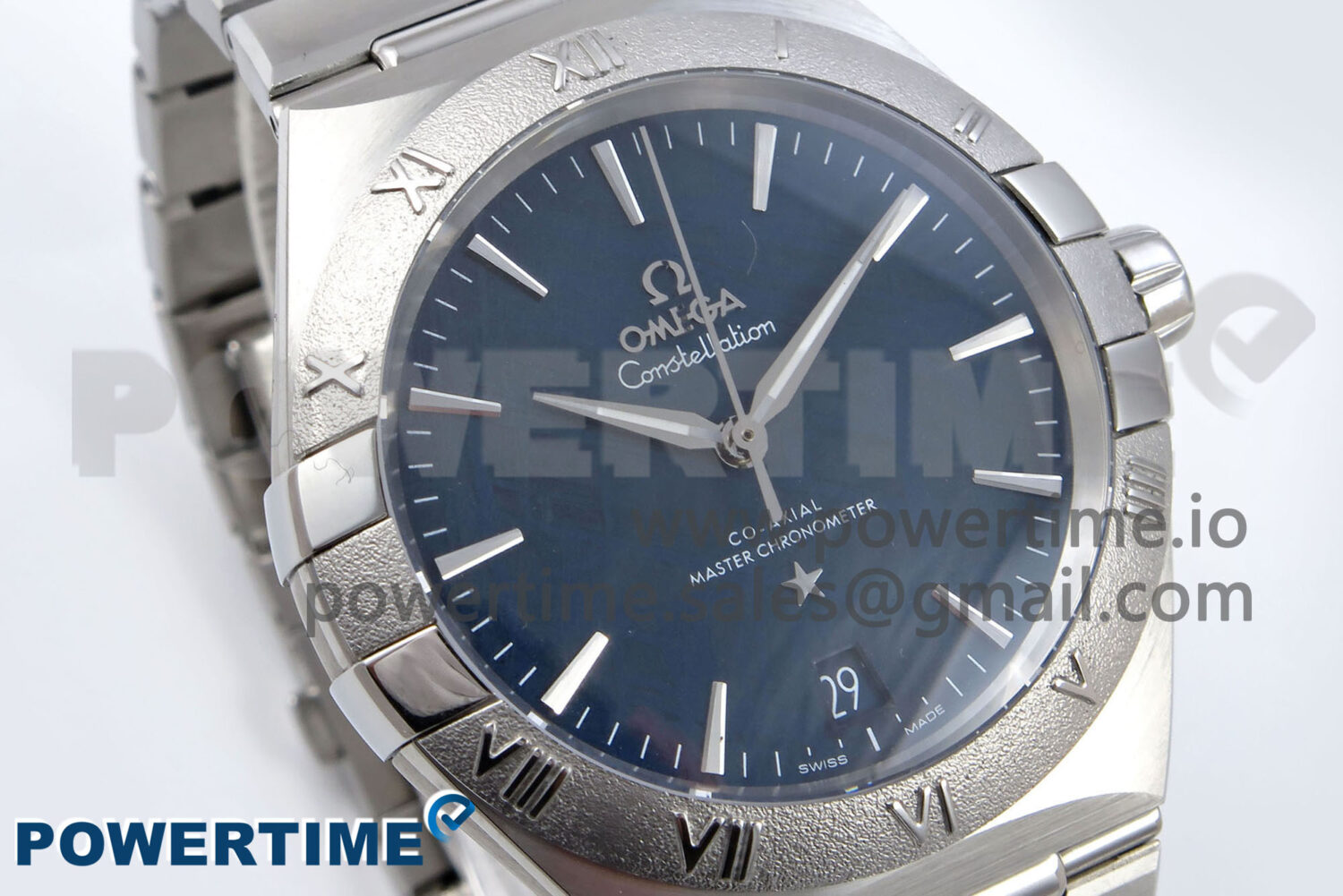 Constellation 41mm SS ASWF 1:1 Best Edition Blue Dial on SS Bracelet A8900 - Image 2