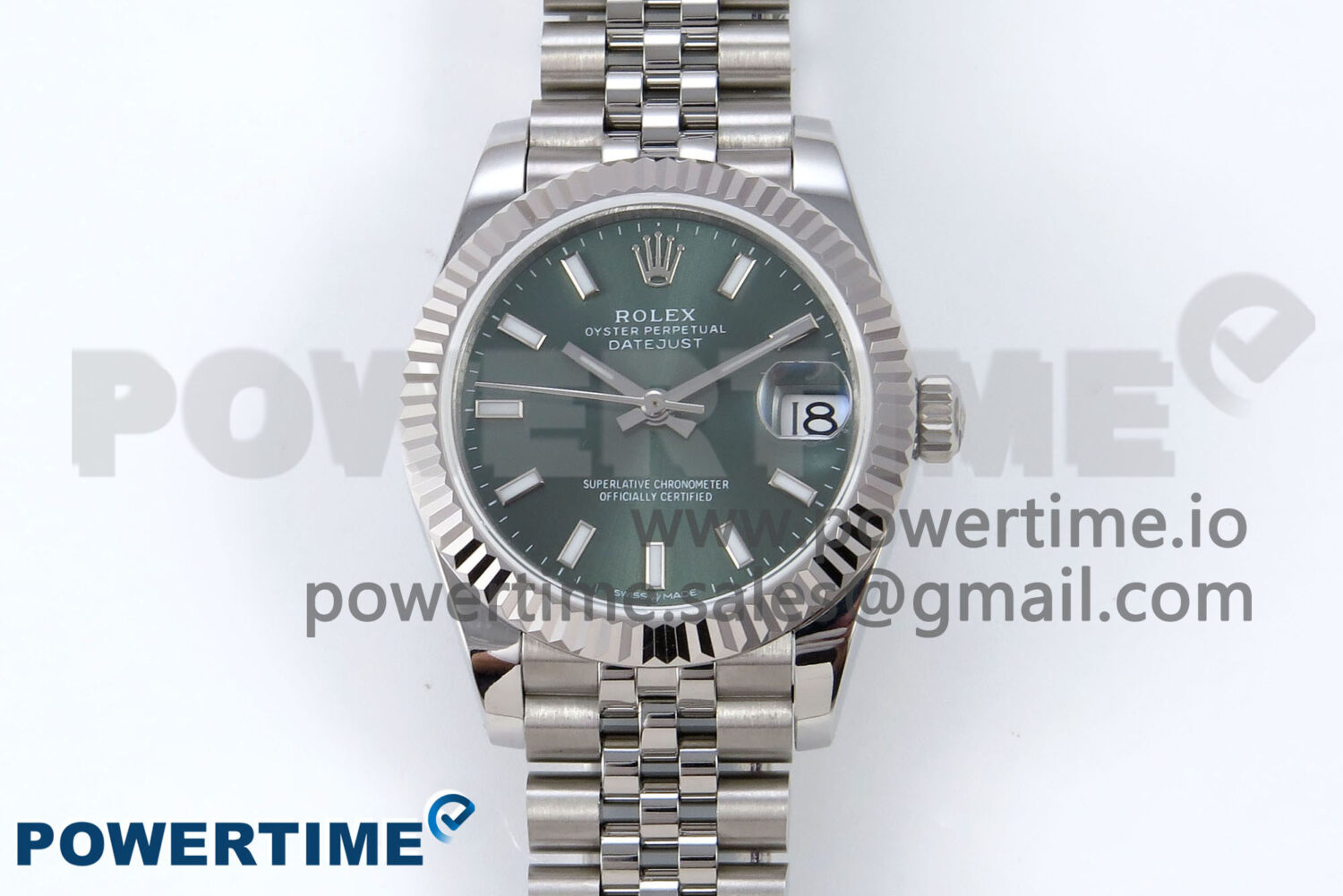 DateJust 31 278274 ARF 1:1 Best Edition 904L Steel Green Stick Dial on SS Jubilee Bracelet HZ2236 - Image 1