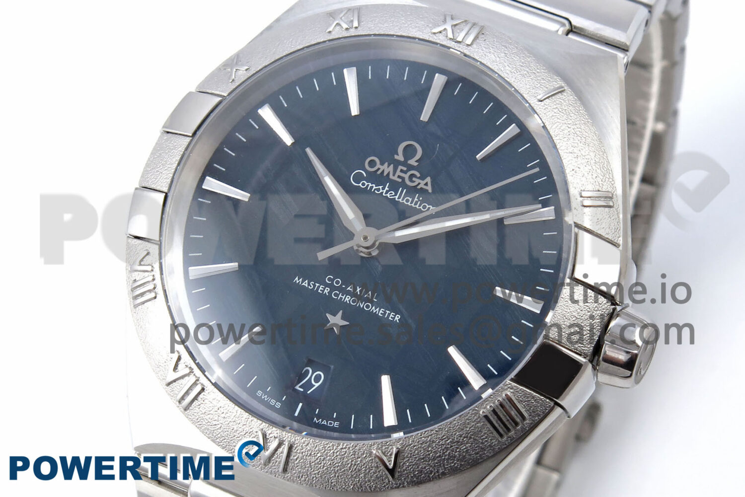 Constellation 41mm SS ASWF 1:1 Best Edition Blue Dial on SS Bracelet A8900 - Image 3