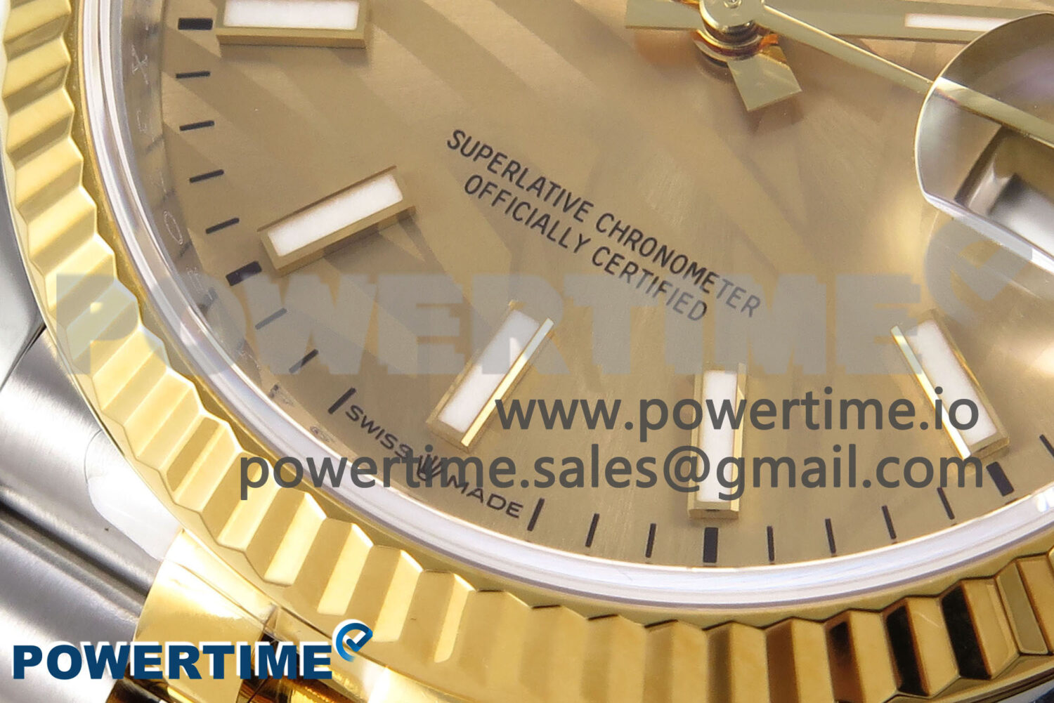 DateJust 36 SS/YG 126233 VSF 1:1 Best Edition 904L Steel YG Leaf Dial on Jubilee Bracelet VS3235 - Image 5