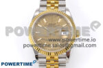 DateJust 36 SS/YG 126233 VSF 1:1 Best Edition 904L Steel YG Leaf Dial on Jubilee Bracelet VS3235
