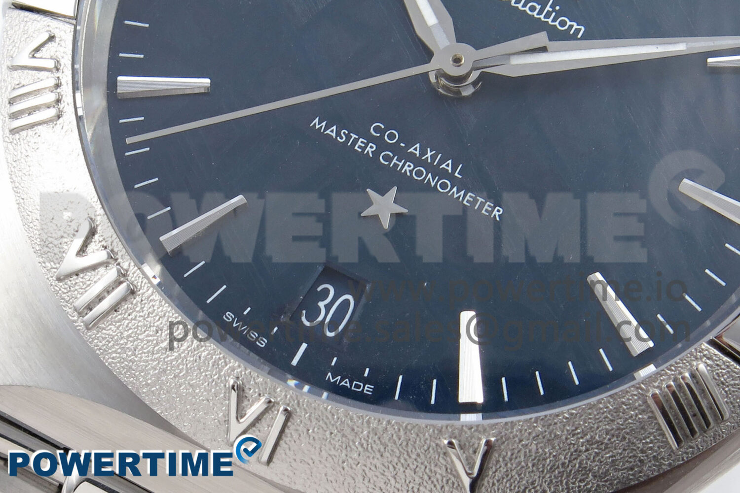 Constellation 41mm SS ASWF 1:1 Best Edition Blue Dial on SS Bracelet A8900 - Image 5