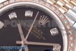 DateJust 31 278381RBR ARF 1:1 Best Edition 904L Steel Brown Diamonds Dial on SS/RG Jubilee Bracelet HZ2236 - Image 4