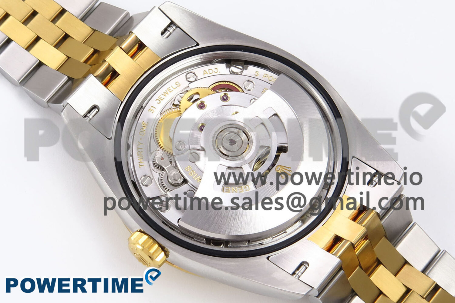 DateJust 36 SS/YG 126233 VSF 1:1 Best Edition 904L Steel YG Leaf Dial on Jubilee Bracelet VS3235 - Image 9