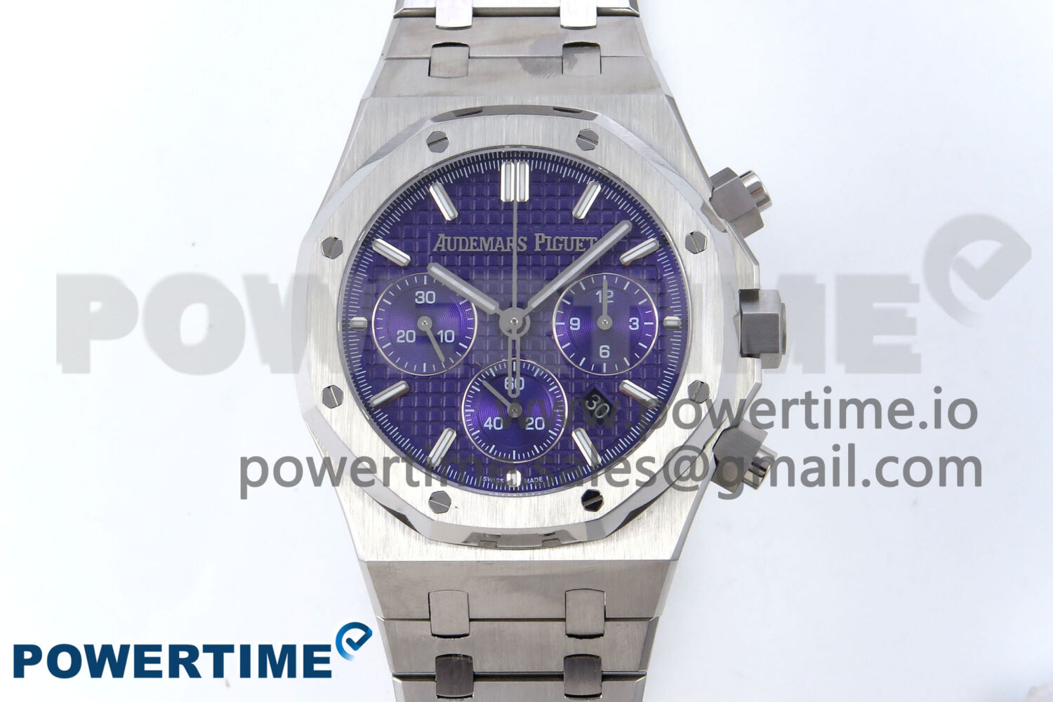 Royal Oak Chrono 26240ST SS BF Best Edition Purple Dial on SS Bracelet SH7750 - Image 1