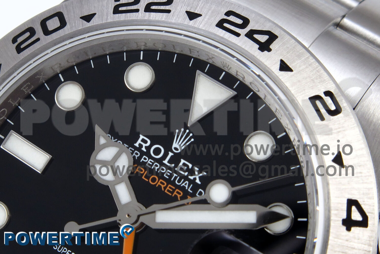 Explorer II 42mm 226570 904L SS QF 1:1 Best Edition Black Dial on Bracelet SH3285-2 CHS - Image 4