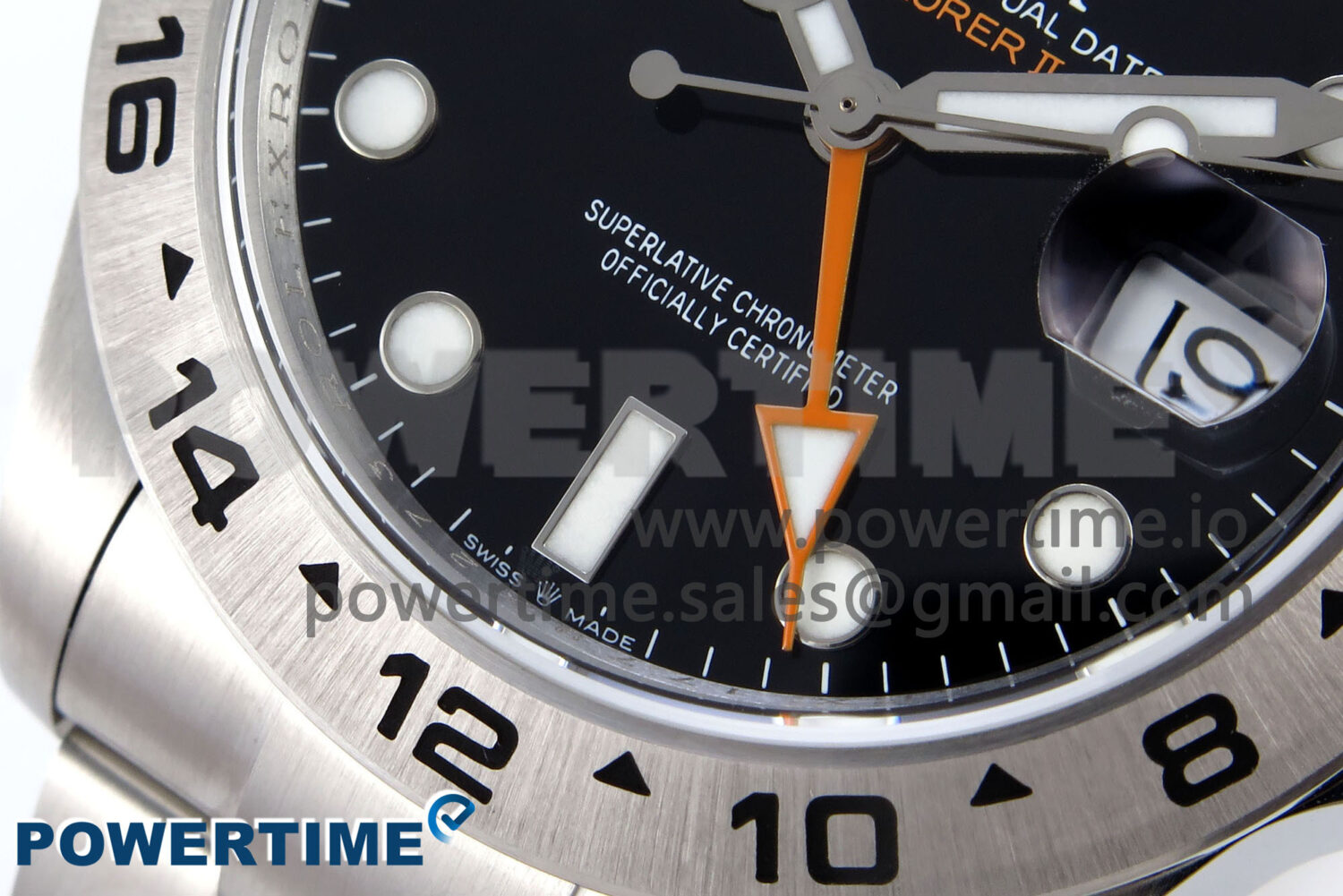 Explorer II 42mm 226570 904L SS QF 1:1 Best Edition Black Dial on Bracelet SH3285-2 CHS - Image 5