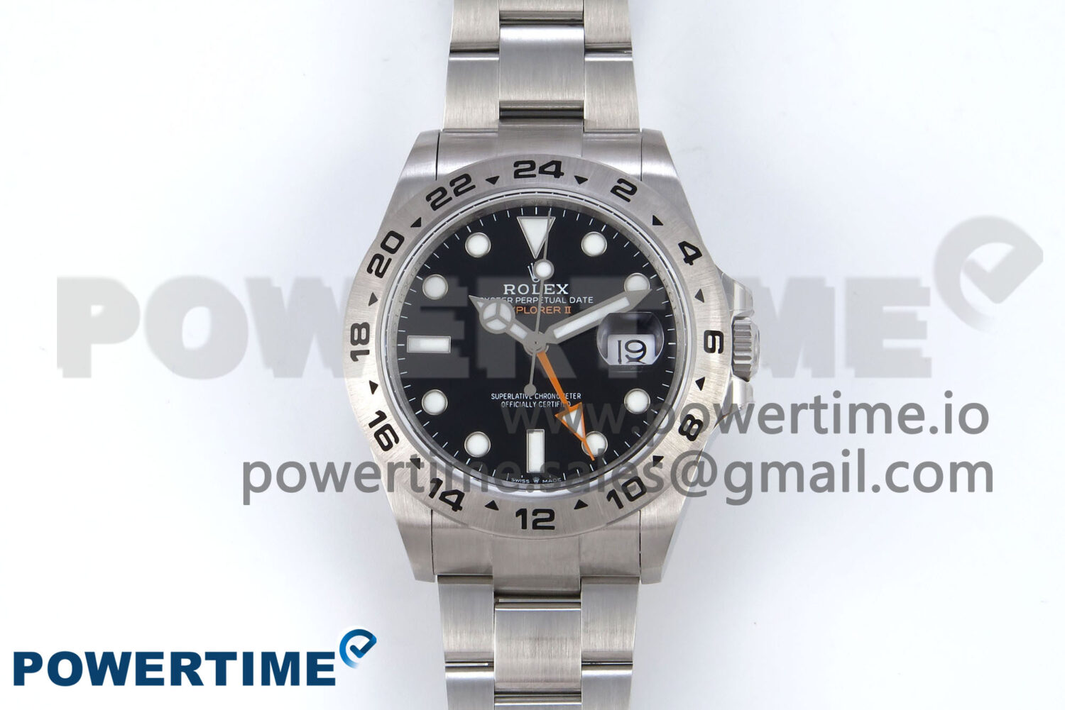 Explorer II 42mm 226570 904L SS QF 1:1 Best Edition Black Dial on Bracelet SH3285-2 CHS - Image 1