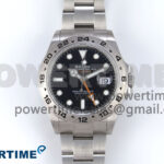 Explorer II 42mm 226570 904L SS QF 1:1 Best Edition Black Dial on Bracelet SH3285-2 CHS