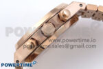 Royal Oak Chrono 26240OR RG BF Best Edition White Dial on RG Bracelet SH7750 - Image 6
