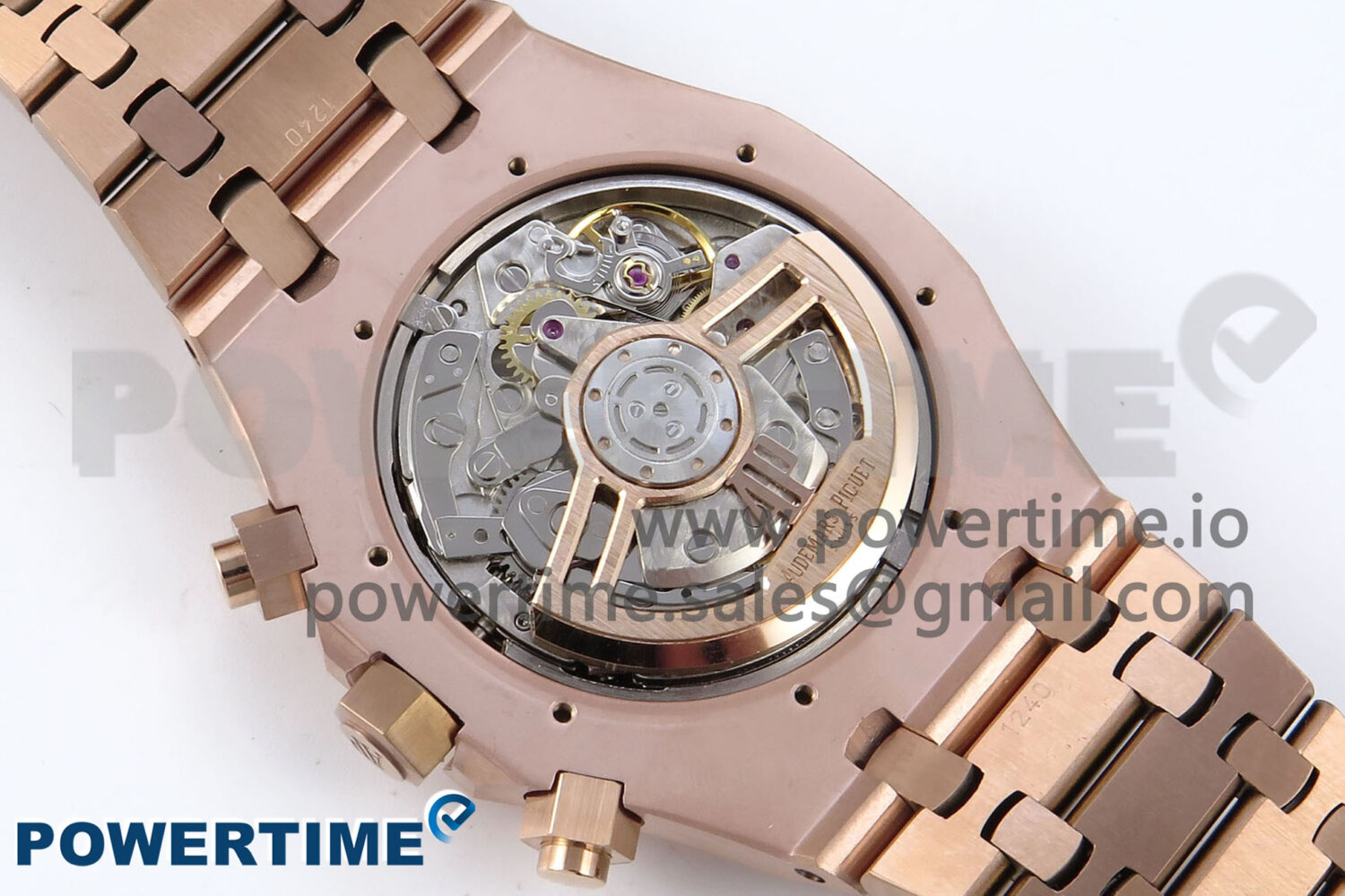 Royal Oak Chrono 26240OR RG BF Best Edition Green Dial on RG Bracelet A7750 - Image 9