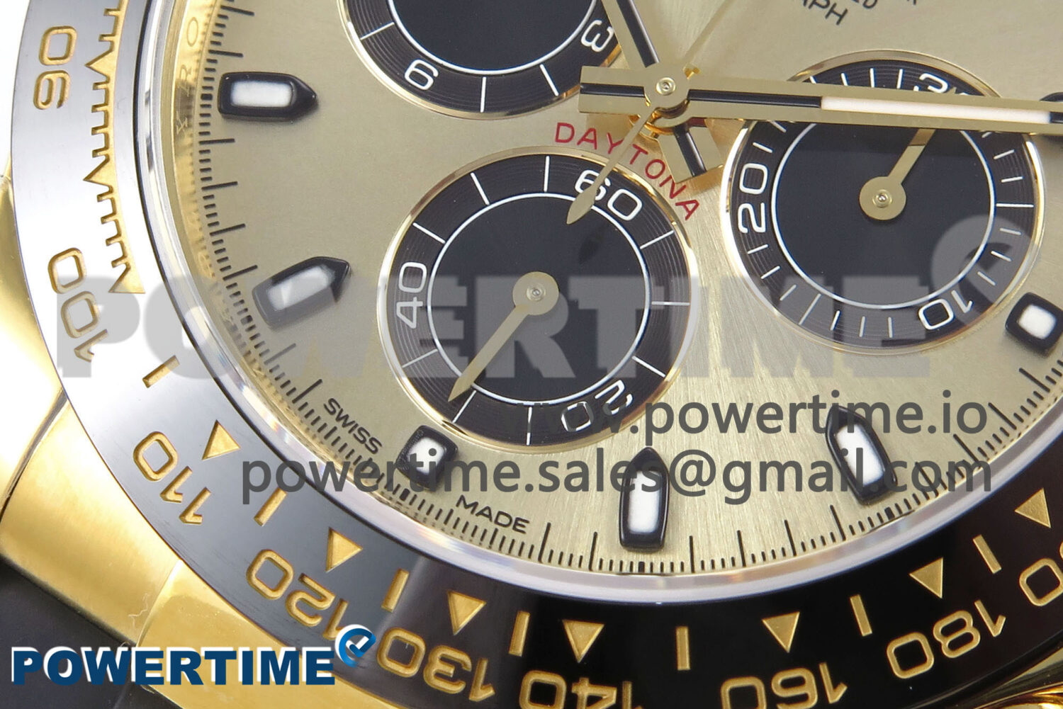 Daytona 116518 VSF 1:1 Best Edition 904L Steel YG Dial on Oysterflex Strap DD4130 - Image 5