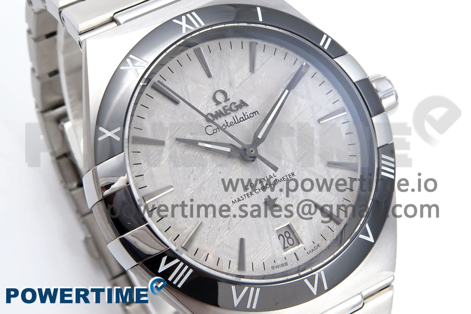Constellation 41mm SS ASWF 1:1 Best Edition Gray Dial on SS Bracelet A8900 - Image 2