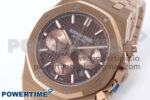 Royal Oak Chrono 26331 RG BF Best Edition Brown/RG Dial on RG Bracelet SH7750 - Image 3