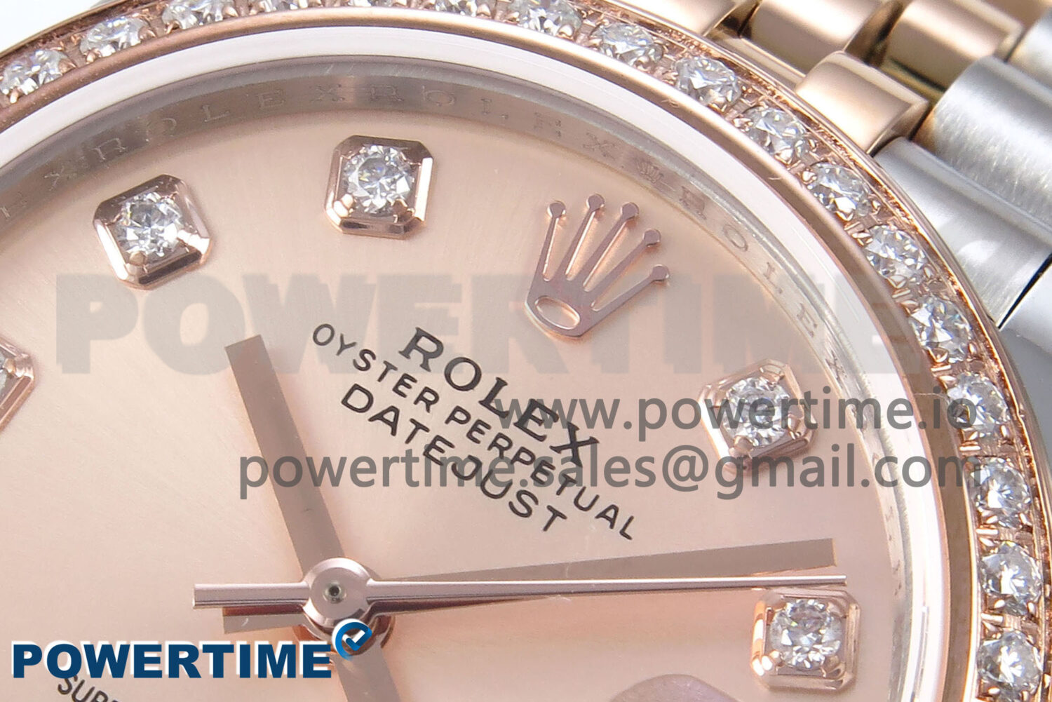 DateJust 31 278381RBR ARF 1:1 Best Edition 904L Steel RG Diamonds Dial on SS/RG Jubilee Bracelet HZ2236 - Image 4