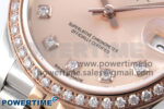 DateJust 31 278381RBR ARF 1:1 Best Edition 904L Steel RG Diamonds Dial on SS/RG Jubilee Bracelet HZ2236 - Image 5
