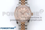 DateJust 31 278381RBR ARF 1:1 Best Edition 904L Steel RG Diamonds Dial on SS/RG Jubilee Bracelet HZ2236