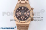 Royal Oak Chrono 26331 RG BF Best Edition Brown/RG Dial on RG Bracelet SH7750