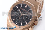 Royal Oak Chrono 26240OR RG BF Best Edition Black Dial on RG Bracelet SH7750 - Image 3