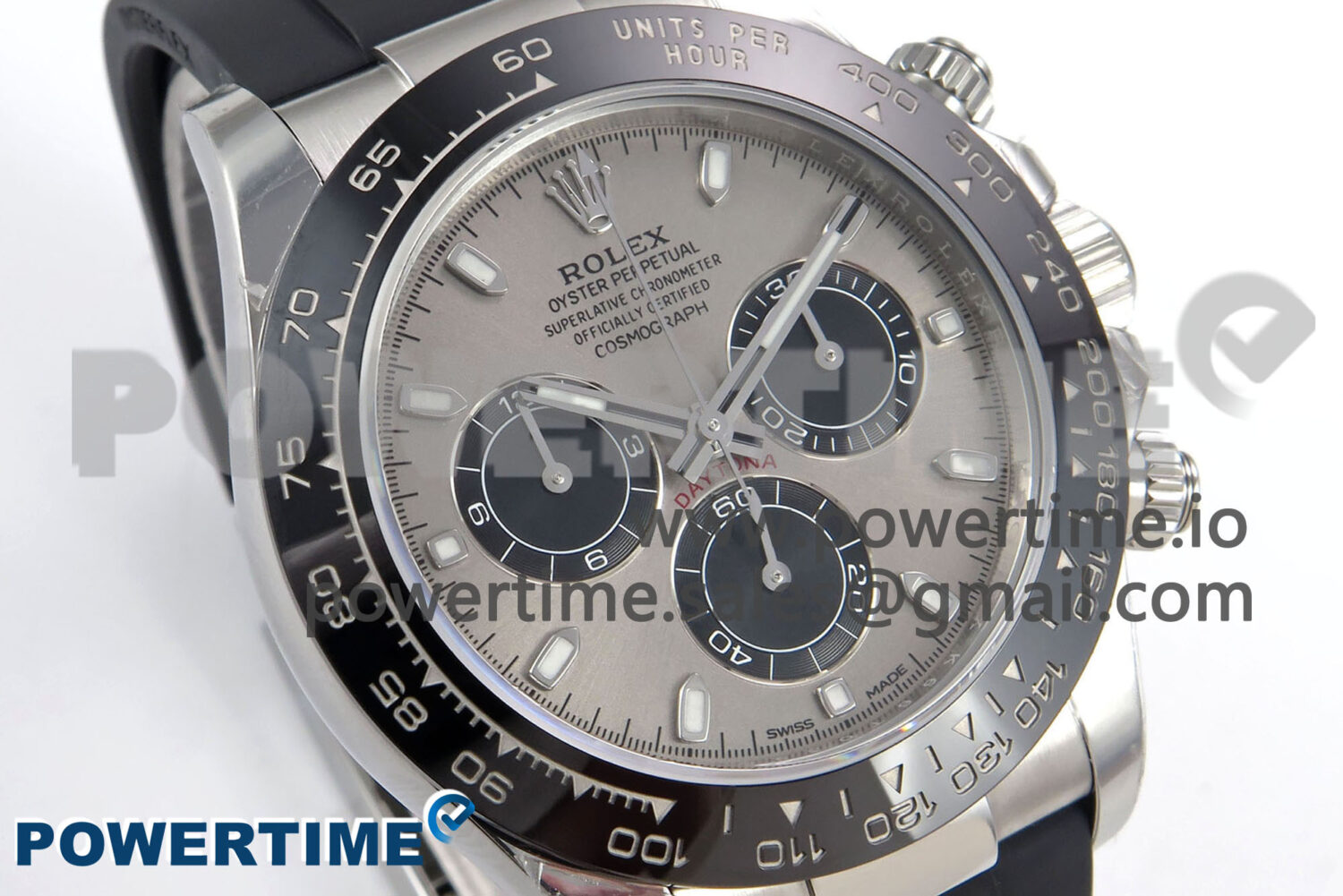 Daytona 116519 VSF 1:1 Best Edition 904L Steel Gray Dial on Oysterflex Strap DD4130 - Image 2