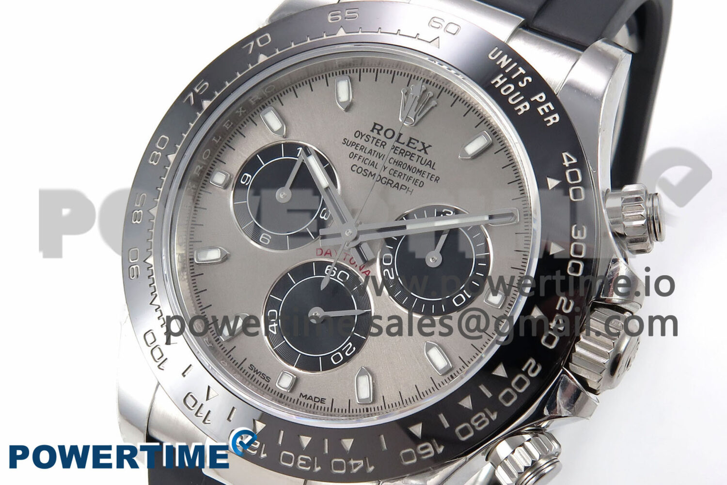 Daytona 116519 VSF 1:1 Best Edition 904L Steel Gray Dial on Oysterflex Strap DD4130 - Image 3