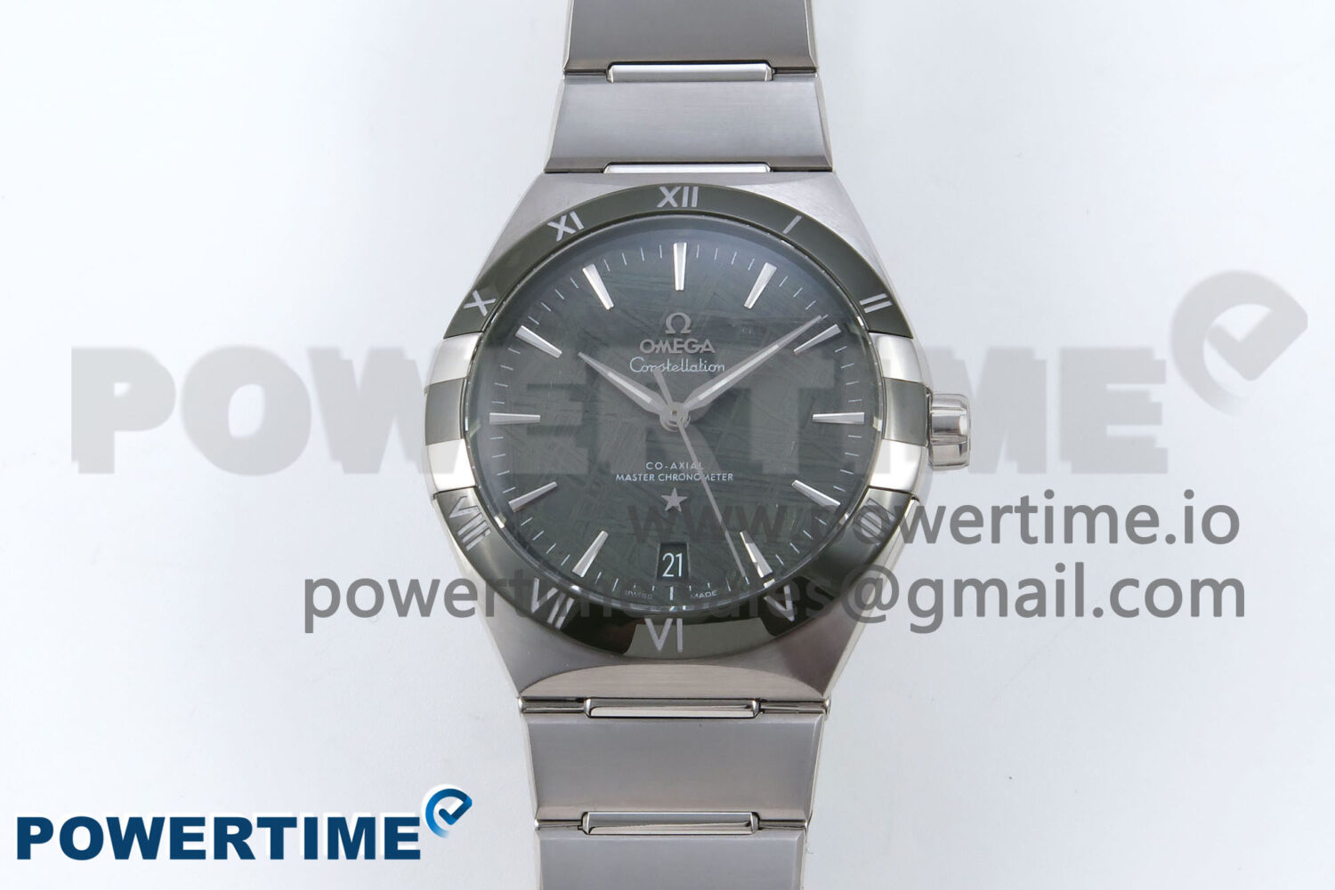 Constellation 41mm SS ASWF 1:1 Best Edition Green Dial on SS Bracelet A8900 - Image 1