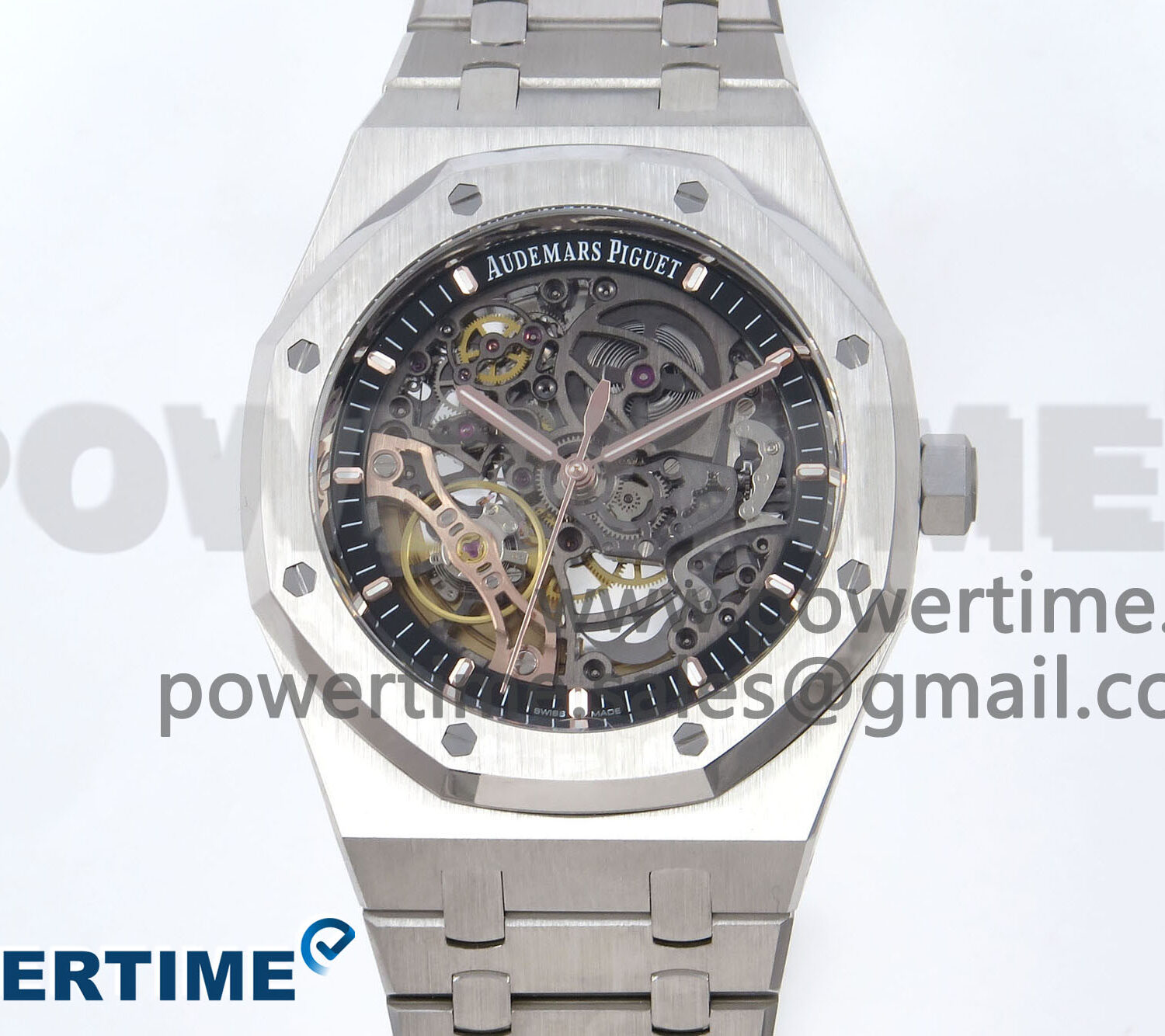 Royal Oak 41mm Openworked 15407 SS THBF 1:1 Best Edition on SS Bracelet SA3132 V2