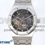 Royal Oak 41mm Openworked 15407 SS THBF 1:1 Best Edition on SS Bracelet SA3132 V2