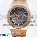 Royal Oak 41mm Openworked 15407 RG THBF 1:1 Best Edition on RG Bracelet SA3132 V2