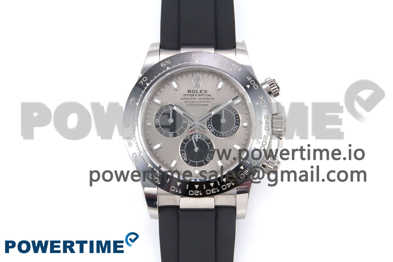 Daytona 116519 VSF 1:1 Best Edition 904L Steel Gray Dial on Oysterflex Strap DD4130 - Image 1