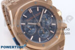 Royal Oak Chrono 26240OR RG BF Best Edition Blue Dial on RG Bracelet A7750 - Image 2
