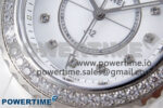 J13 33mm XF 1:1 Best Edition White Korea Ceramic White Diamonds Dial Diamonds Bezel on Bracelet Swiss Quartz - Image 5
